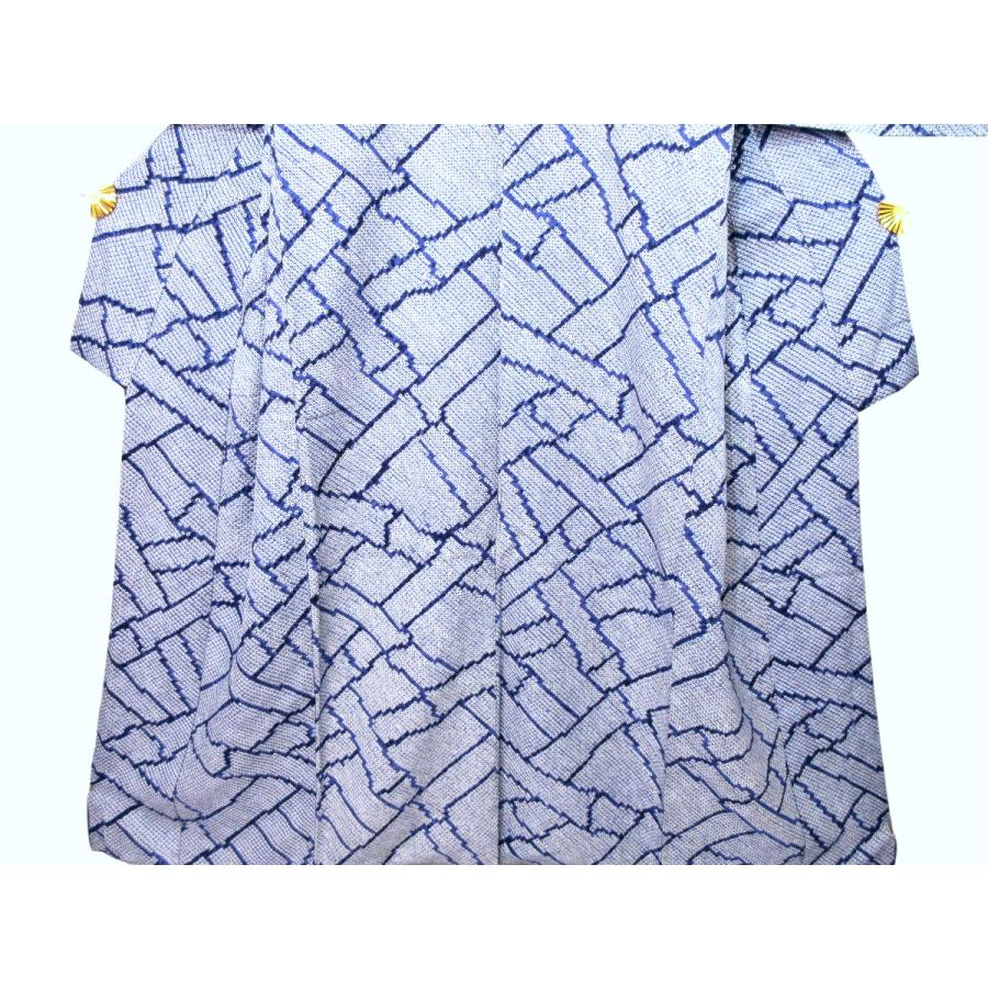 正絹 総絞り 竹柄 青 紺 豪華 贅沢 リサイクル 付け下げ 小紋 古典柄 結婚式二次会 お茶会 観劇 レストランでの食事 会食 お洒落着 |  | 02