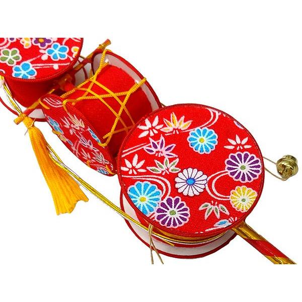 お宮参り でんでん太鼓 初着の紐に結んで お宮参り 小物 祝着 のしめ 出産祝い きもの遊美 通販 Yahoo ショッピング