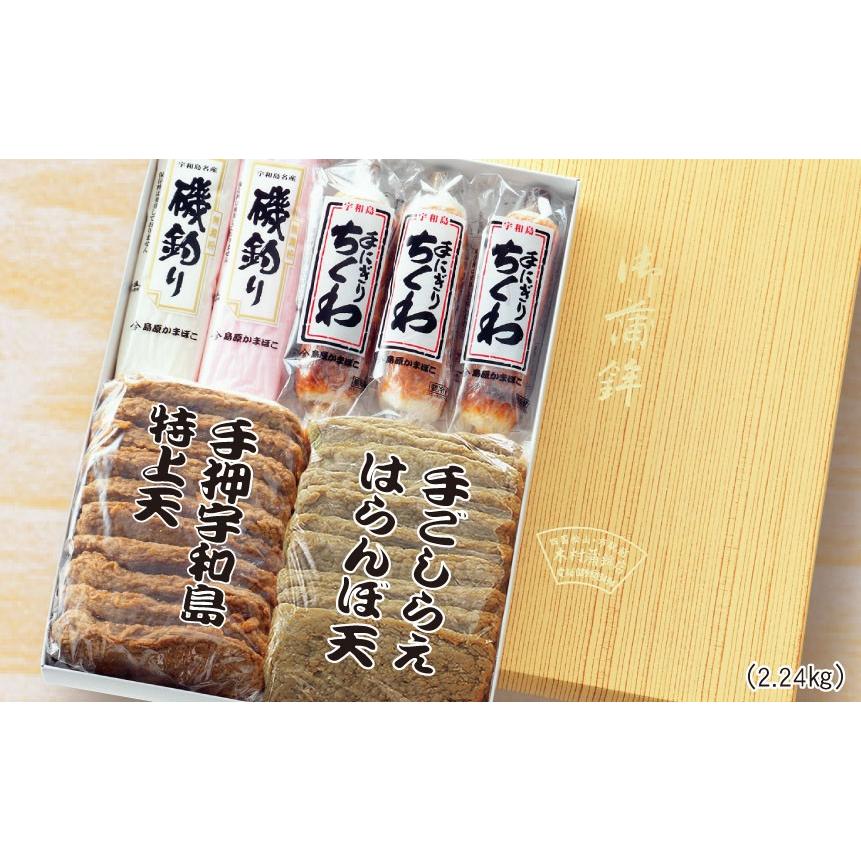 H2セット [化粧箱代込・送料無料] [じゃこカツ同梱不可] : 四国松山