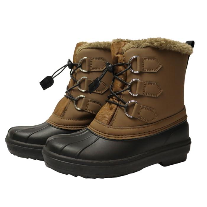 スノーブーツ 防水 防寒 防滑 メンズ レディース ウィンター シューズ スノトレ 冬靴 ビーンブーツ タイプ アウトドア カジュアル 男性 紳士 女