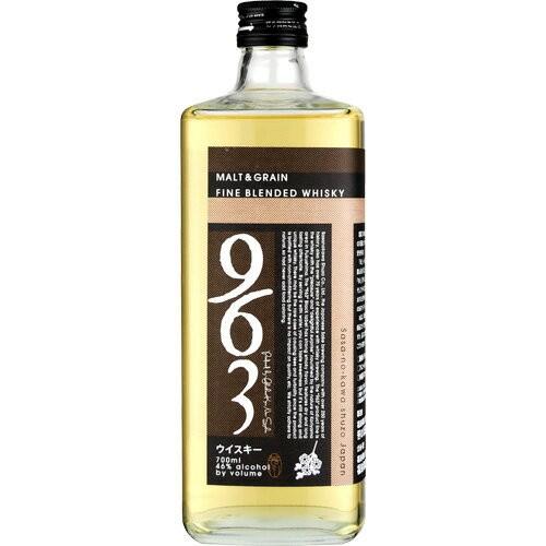 笹の川 963 ブレンデッド ウイスキー 黒ラベル 700ml : くろいそ