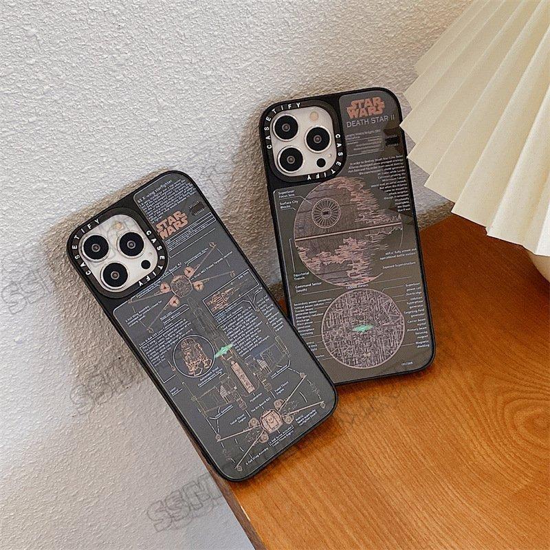 スマホケース casetify スター・ウォーズ Xウイング Star Wars デス・スター 鏡面 ミラー インスタ ins アイフォンケース iphone6 iphone14 | ブランド登録なし | 06