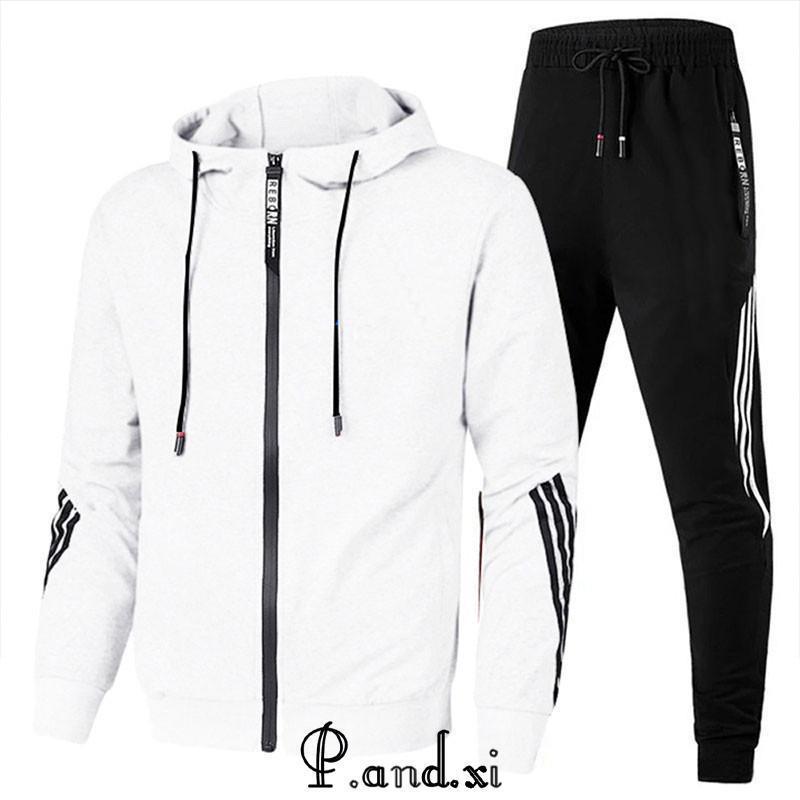 ジャージ メンズ 上下セット 秋 冬 男女兼用 セットアップ スウェット 前開け トレーニング スポーツウェア ジャージ 運動着 部屋着 おしゃれ 50代 |  | 07