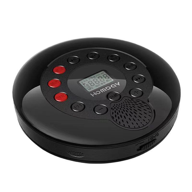 ポータブル CDプレーヤー スピーカー内蔵式 音飛び防止 再生スピード リピート 学習 音楽再生 出産前教育 子供へのプレゼント | ブランド登録なし | 02