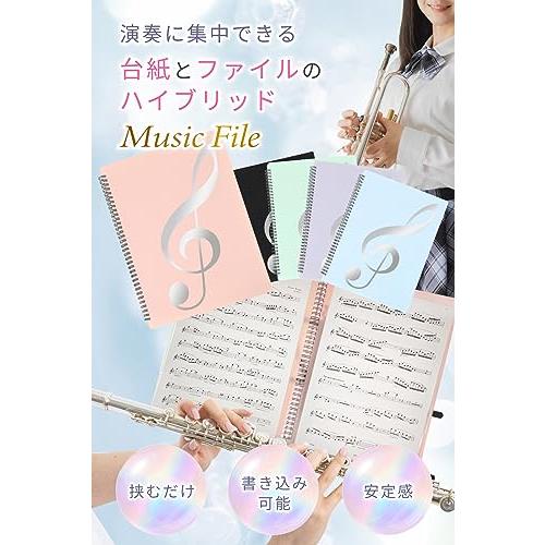 Solf【ピティナ支部長監修】 楽譜 ファイル 書き込める 2面 台紙 譜面