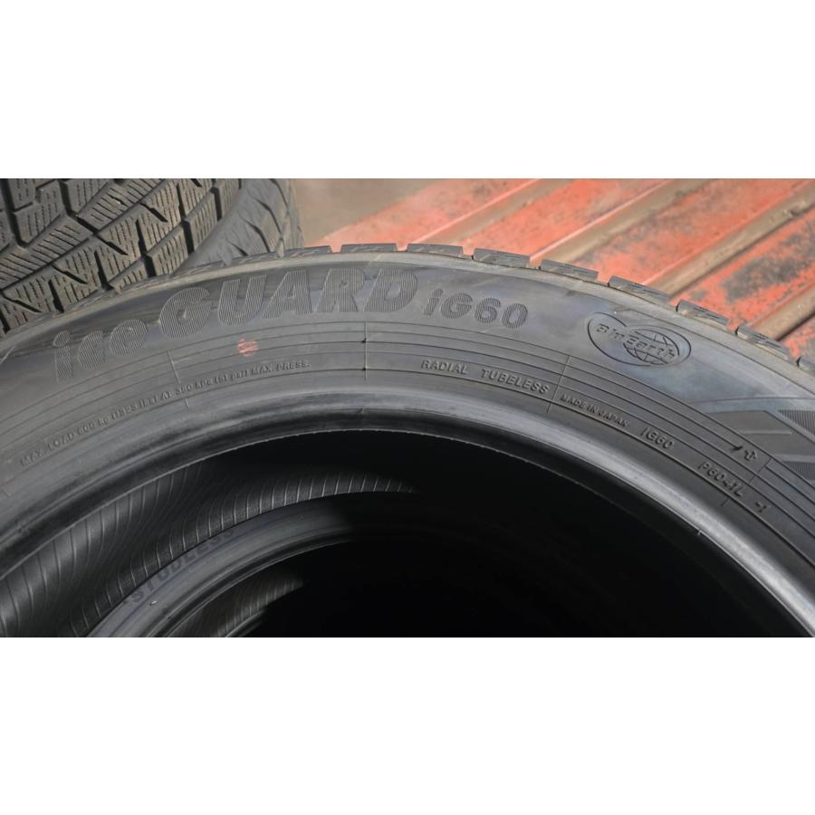 「中古」ヨコハマタイヤ アイスガード6 195/60R17  4本セット プリウスやライズ等の画像