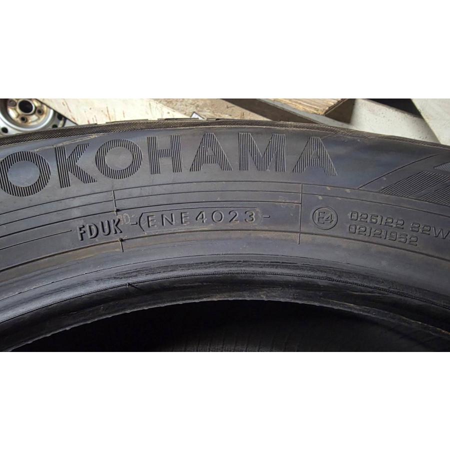 「中古」ヨコハマタイヤ アイスガード6 195/60R17  4本セット プリウスやライズ等の画像