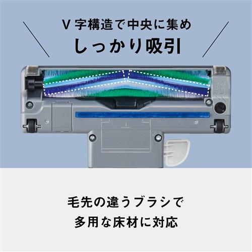 パナソニック MC-PJ24G-C 紙パック式キャニスター掃除機 パワーブラシ アイボリー |  | 05
