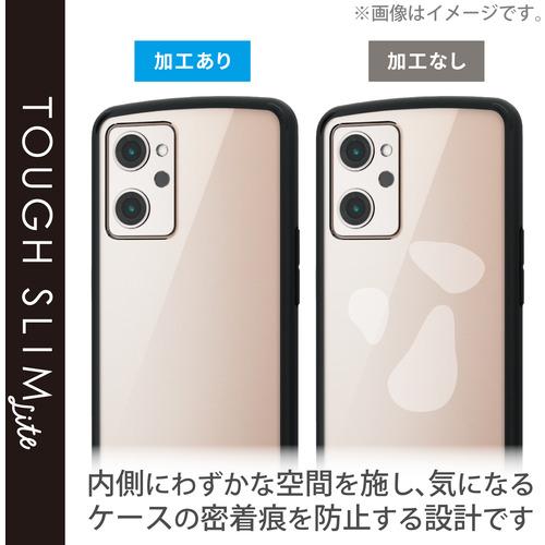 エレコム PM-O221TSLFCBK OPPO Reno7A ケース カバー ハイブリッド ストラップホール付 TOUGH SLIM LITE ブラック｜kimuraya-select｜07