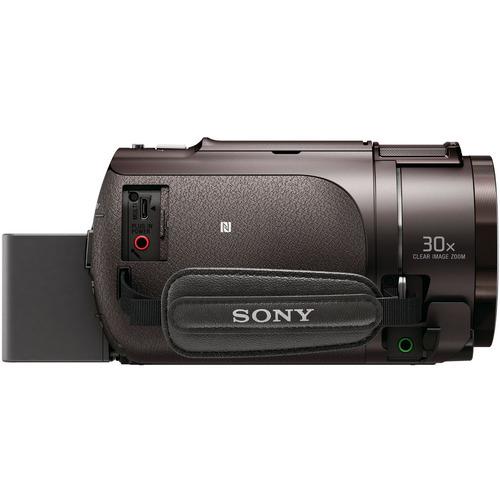 ソニー FDR-AX45A TI 4Kビデオカメラ Handycam ブロンズブラウン