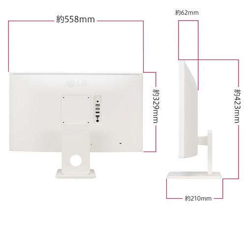 LGスマートモニター　25SR50F-W 25