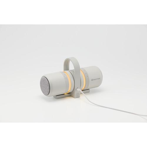 リズム 9YYA30RH08 防水ポータブルスピーカー Bluetooth対応 ライト