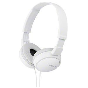 ソニー MDR-ZX110／W 密閉ダイナミック ステレオヘッドホン 1.2m