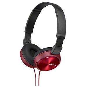 ソニー MDR-ZX310／R 密閉ダイナミック ステレオヘッドホン 1.2m