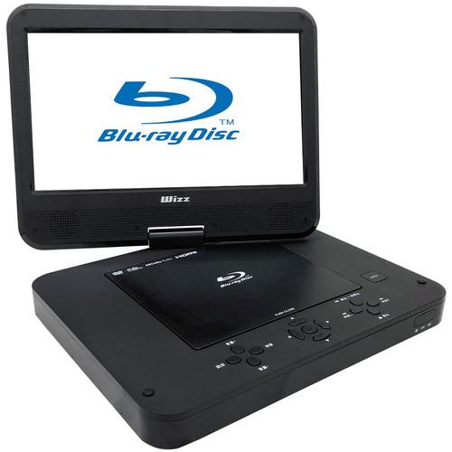 ダイニチ電子 WPBS1006 10.1インチ ポータブルブルーレイディスク／DVDプレーヤー Wizz ブラック