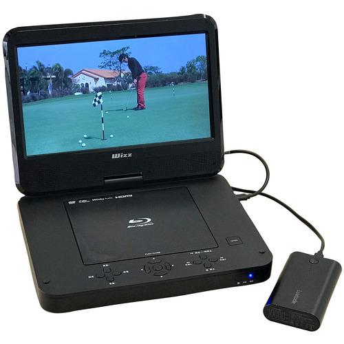 ダイニチ電子 WPBS1006 10.1インチ ポータブルブルーレイディスク／DVDプレーヤー Wizz ブラック