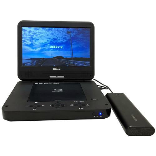 ダイニチ電子 WPBS1006 10.1インチ ポータブルブルーレイディスク／DVDプレーヤー Wizz ブラック