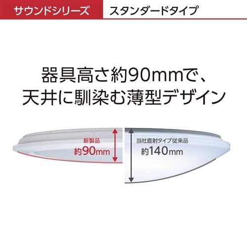 【期間限定ギフトプレゼント】パナソニック HH-CF1204A LEDシーリング THE SOUND 12畳｜kimuraya-select｜10