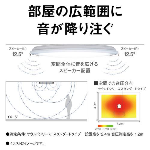パナソニック HH-CF0804A LEDシーリング THE SOUND 8畳 HHCF0804Aの画像