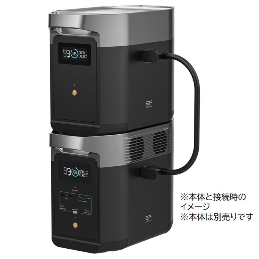 ZMR330EB DELTA 2 専用エクストラバッテリEcoFlow ECO FLOW】ポータブル電源 DELTA2専用 エクストラバッテリー