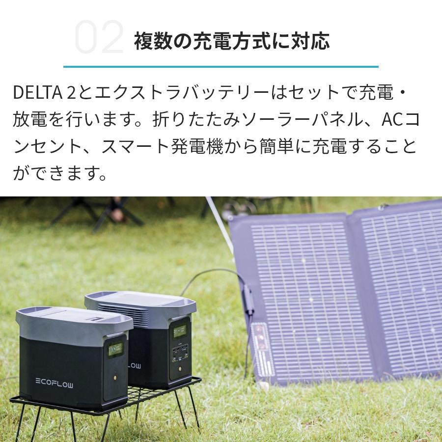 EcoFlow エコフロー ZMR330EB DELTA 2専用エクストラバッテリー