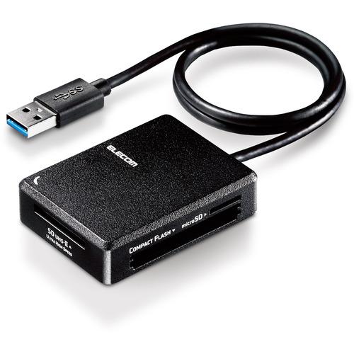 エレコム MR3-C402BK カードリーダー USB3.0 超高速 【SD+microSD+MS+