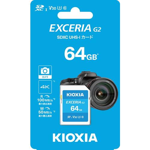KIOXIA KSDU-B064G SDカード EXCERIA G2 64GB｜kimuraya-select｜02