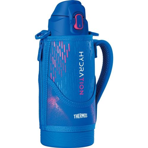 THERMOS サーモスFJS-800F-BLP 真空断熱スポーツボトル ワンタッチで簡単オープン 800ml ブルーピンク |  | 01