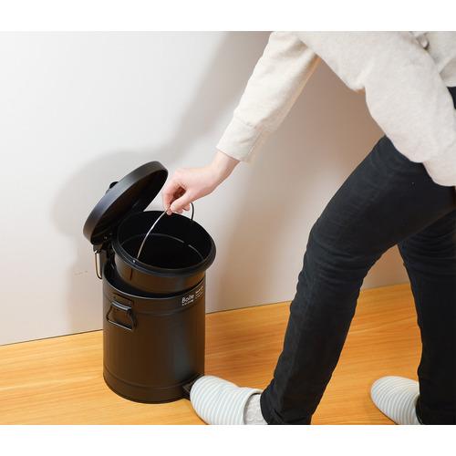 BOITE NQ-0193 リビングトラッシュカン 5L ブラック : キムラヤYahoo