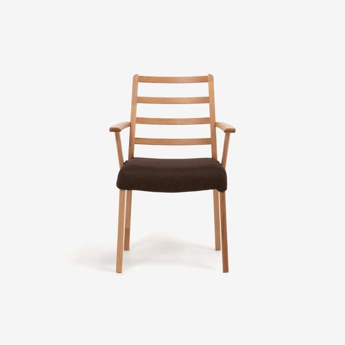 大塚家具 ダイニングチェア「シネマ」用カバー A・Bタイプ(肘つき)共通 布 ブラウン |  | 01