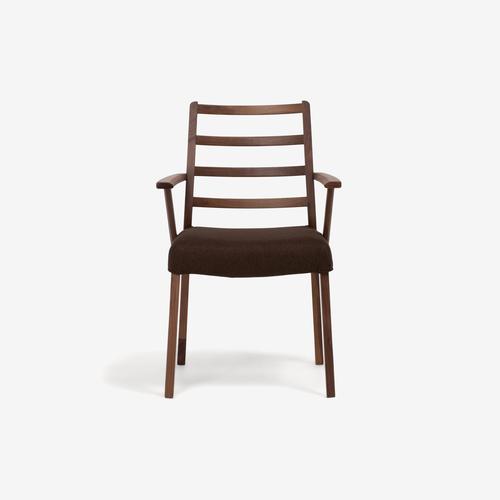 大塚家具 ダイニングチェア「シネマ」用カバー A・Bタイプ(肘つき)共通 布 ブラウン |  | 05