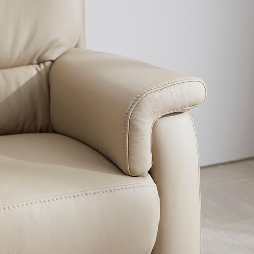 大塚家具 [2.5人掛] ドイツ製ソファ「ベルク」本革 総革張り#24 トープ色 【※AR対応】_3