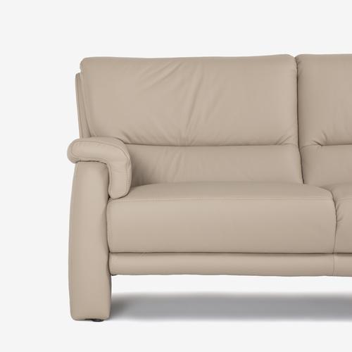 大塚家具 [2.5人掛] ドイツ製ソファ「ベルク」本革 総革張り#24 トープ色 【※AR対応】_8