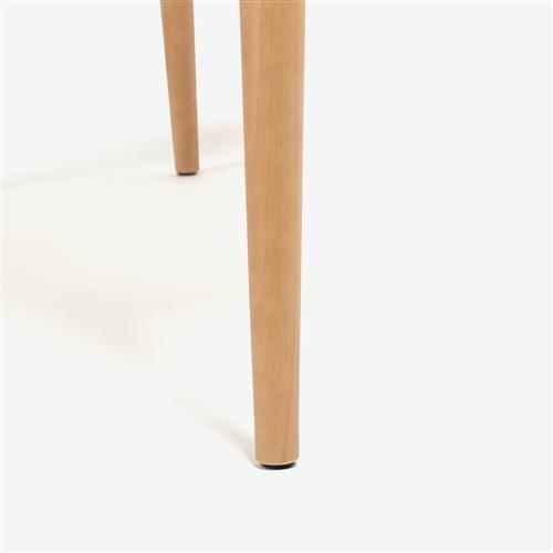 大塚家具 ダイニングテーブル「ユノ3」幅150cm レッドオーク材ホワイト
