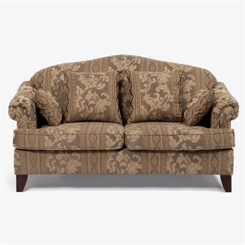 大塚家具ダークブラウン本革二人掛けソファ【美品】 ラブソファ 2人掛け「オースチンKD」幅156cm 革#J/S-037C