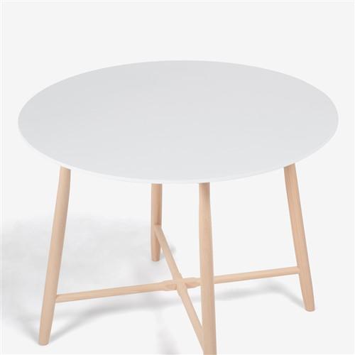 秋田木工テーブル丸橅曲木カフェテーブル