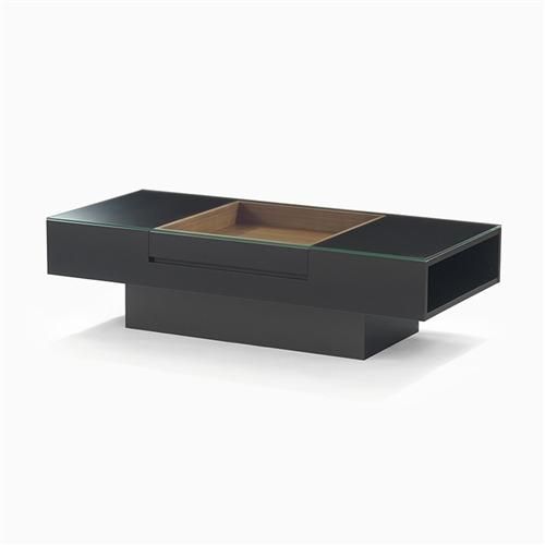 大塚家具 センターテーブル「リカルド」140 ブラック【※AR対応】IDC 