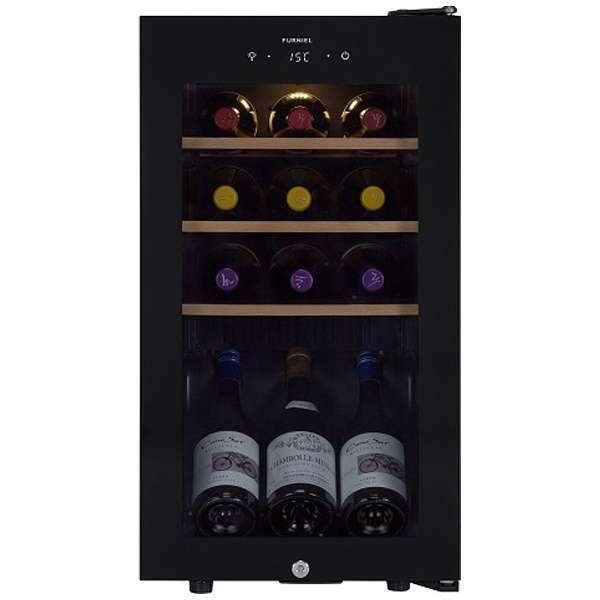さくら製作所 SAB-50G-PB 長期熟成用ワインセラー 「FURNIEL SMART CLASS」 12本収納(最大20本) ピュアブラック |  | 02