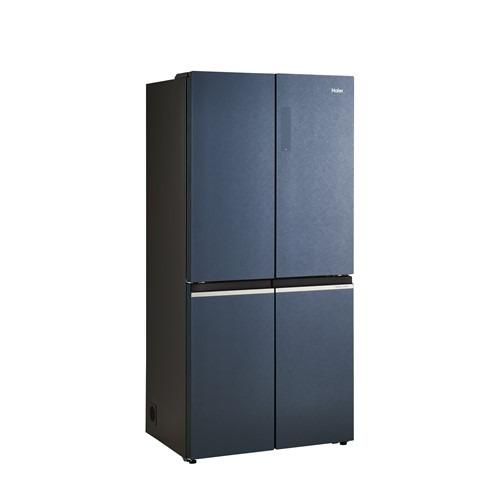 Haier JR-GX47B-H 冷蔵庫 4ドア 470L 観音開き CORU ブルーイッシュ 