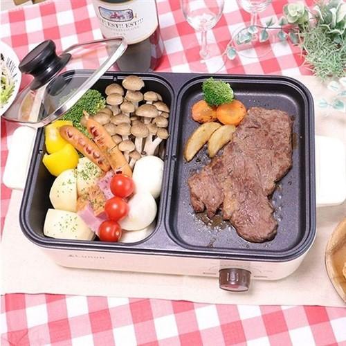 SIS 6106B 2in1ホットプレート ホワイト SIS Lunon 2in1 ホット