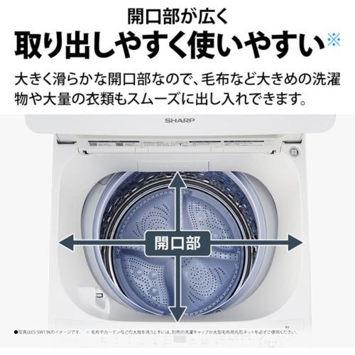 シャープ ES-SW10K-W 全自動洗濯機 (洗濯10.0kg) ホワイト系 
