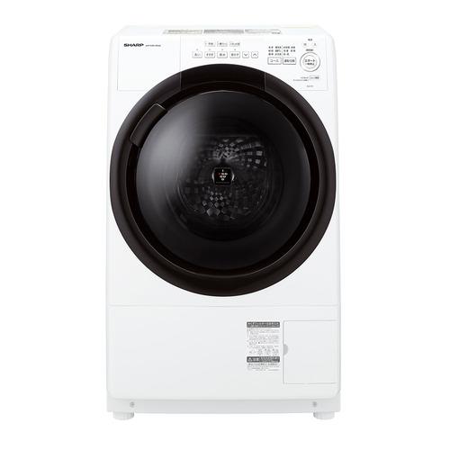 シャープ ドラム式洗濯機 右開き 洗濯7.0kg 乾燥3.5kg 幅64cm 自動お 