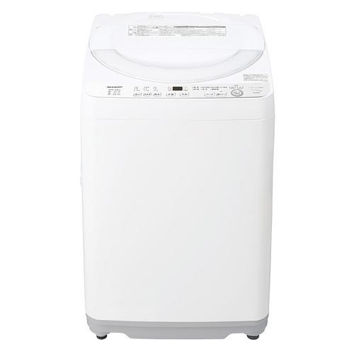 シャープ 全自動洗濯機 洗濯6.0kg 穴なし槽 ガンコつけおきコース ES 