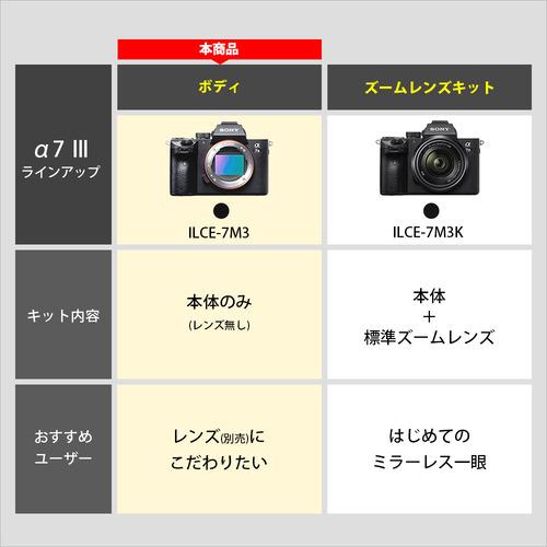 ソニー ILCE-7M3 デジタル一眼カメラ α7III ボディ_12