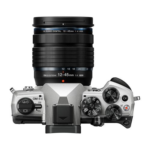 OMデジタルソリューションズ OM-5 Mark II 12-45mm F4.0 PRO レンズキット ミラーレス一眼カメラ IP53防水防塵対応 シルバー_2