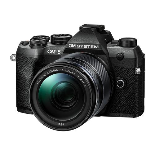 OMデジタルソリューションズ OM-5 Mark II 14-150mm II レンズキット IP53防水防塵対応 ブラック_1