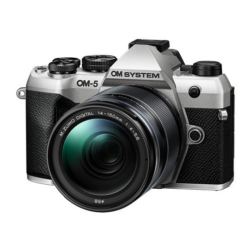 OMデジタルソリューションズ OM-5 Mark II 14-150mm II レンズキット IP53防水防塵対応 シルバー_1