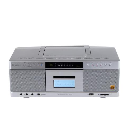 東芝 AX-KCR90(S) CDラジカセ 40Wスピーカーシステム搭載 ハイレゾ対応