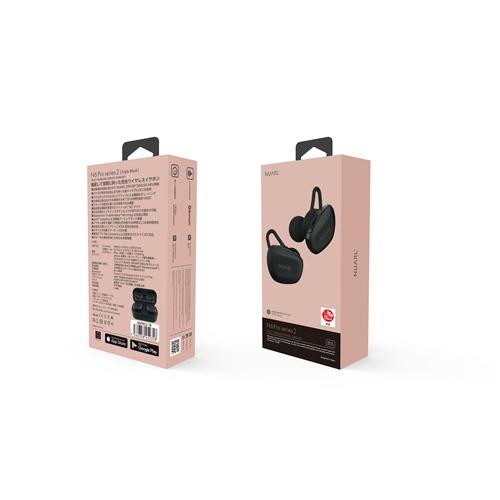 NUARL N6PRO2-TB N6 Pro2 ワイヤレスイヤホン トリプルブラック