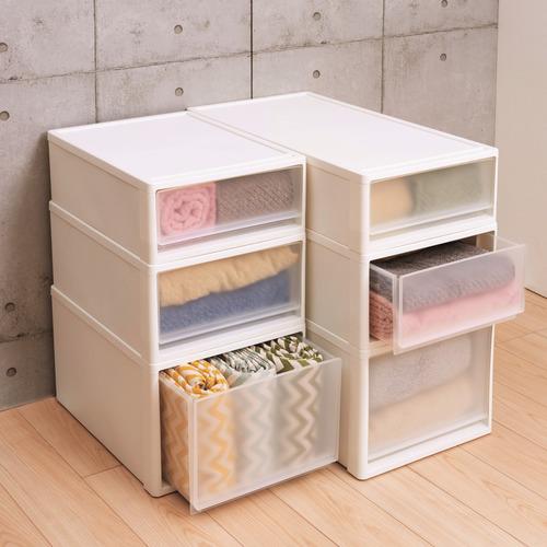 小引き出し＊ 収納ボックス 奥行74cm 2個/3個/4個組 JEJアステージ